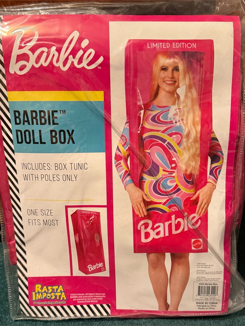 Barbie Doll Box Costume